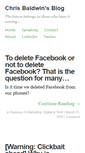 Mobile Screenshot of chrisbaldwin.net